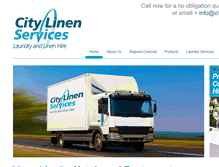 Tablet Screenshot of citylinenservices.co.uk